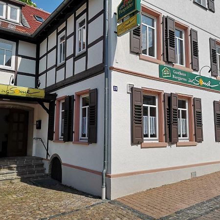 Zur Sonne Hotel Alsbach-Hähnlein Bagian luar foto